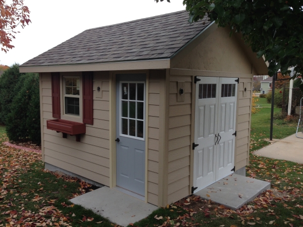 10x12 Gable shed Menomonee Falls WI